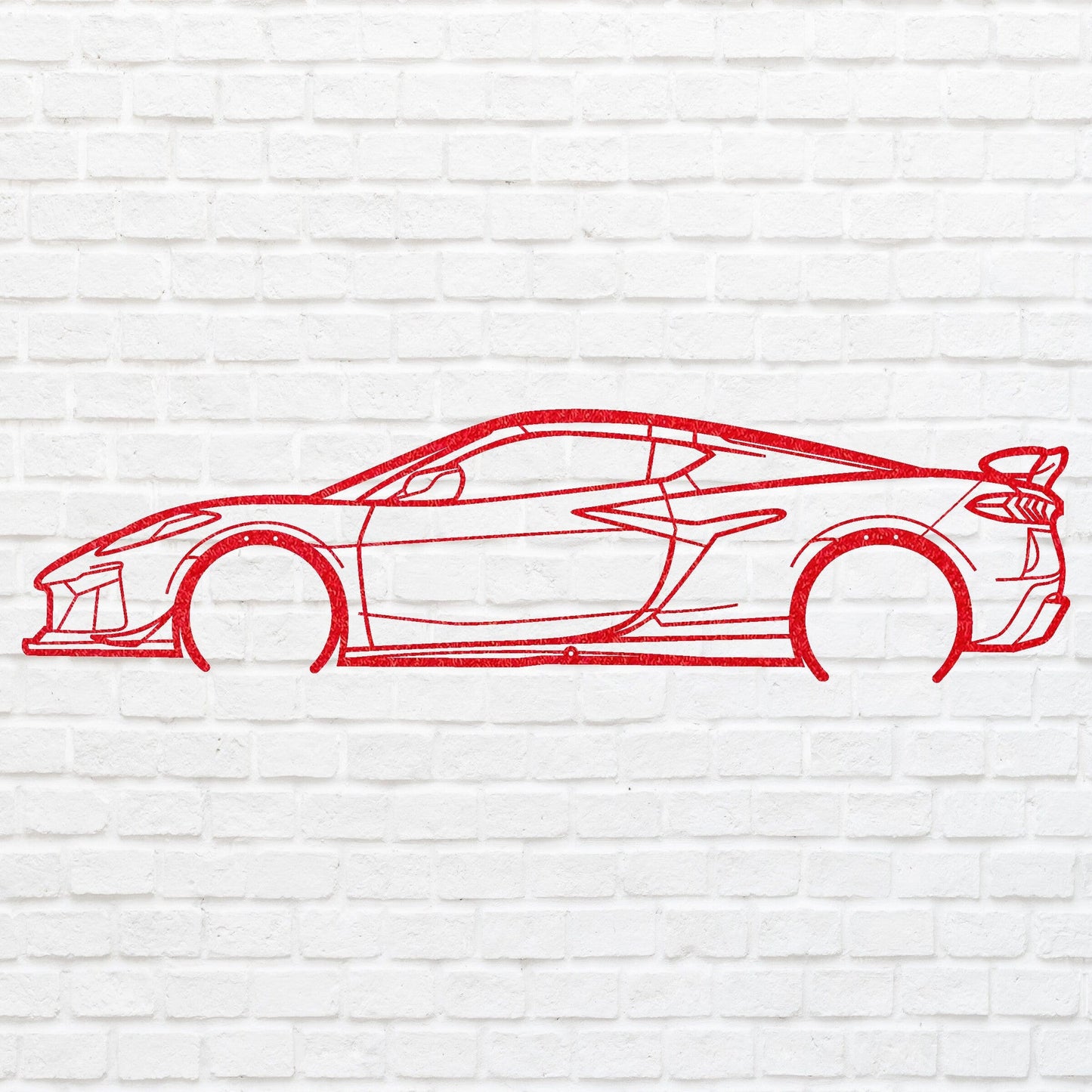 Design Car Wall Art, Car Artwork For Bedroom Decor, Geometric Wall Art Gift For Car Lover, Garage Wall Decor