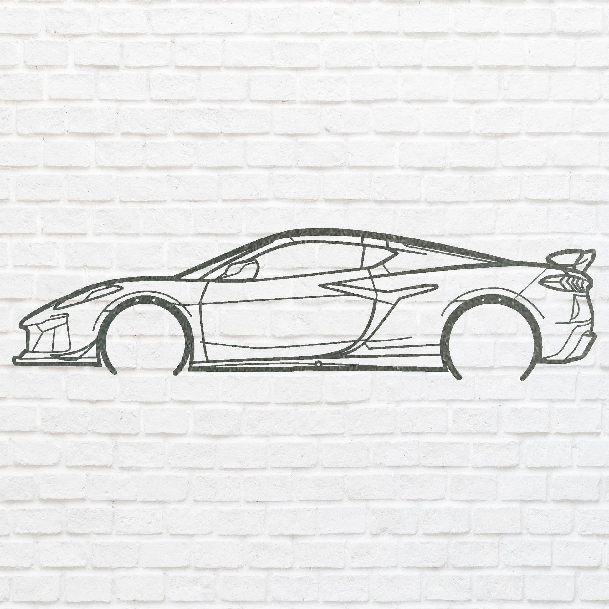 Design Car Wall Art, Car Artwork For Bedroom Decor, Geometric Wall Art Gift For Car Lover, Garage Wall Decor