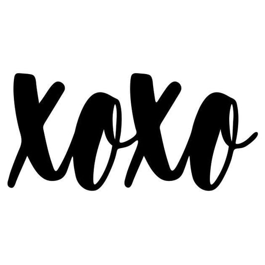 Xoxo Sign Metal Wall Art, Geometric Metal Letters, Metal Word Art Over Bed Wall Decor, Xoxo Sign Farmhouse Wall Art,
