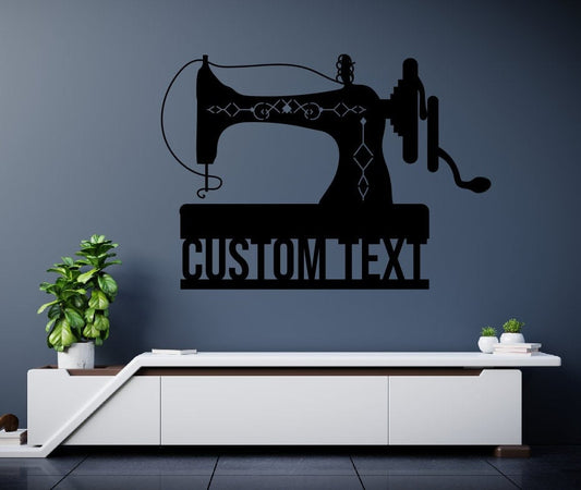 Personalized Sewing Metal Sign / Sewing Wall Decor / Sewing Room Metal Wall Decor / Sewer Personalized Decor /