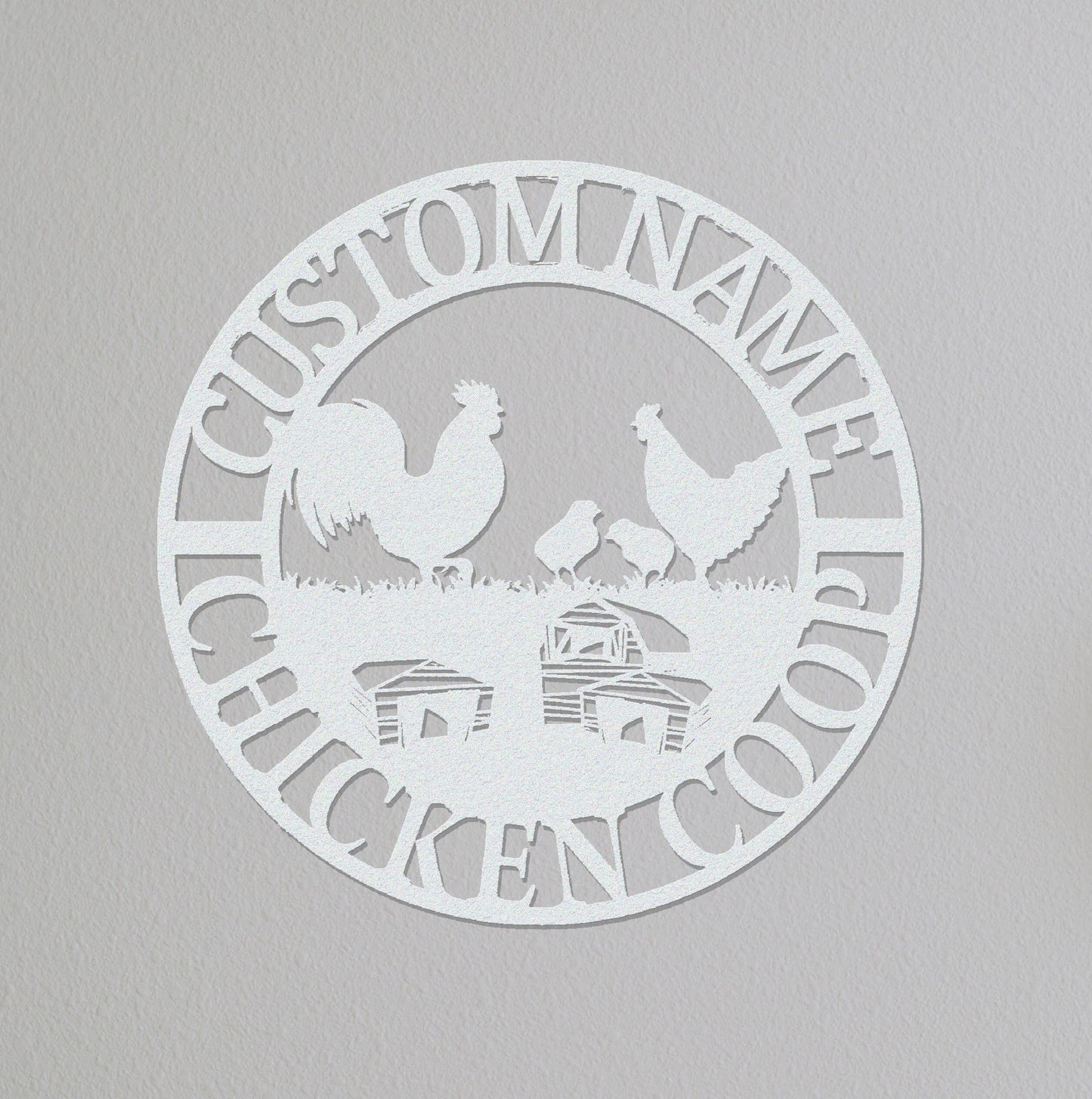 Custom Chicken Coop Sign Name,Gift For Farmer,Chicken Coop Sign,Chicken Coop Decor,Personalized Hen House Sign,Chicken Farm House Decor