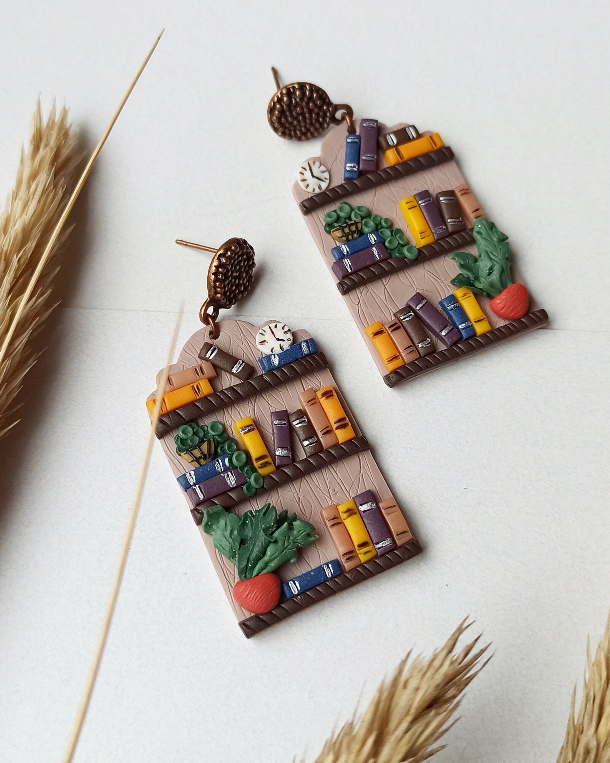 Fun Book Earrings, teacher earrings, teacher gift, dangle earrings, gift for her, book lover gift, Book gifts, back to school gift, cute