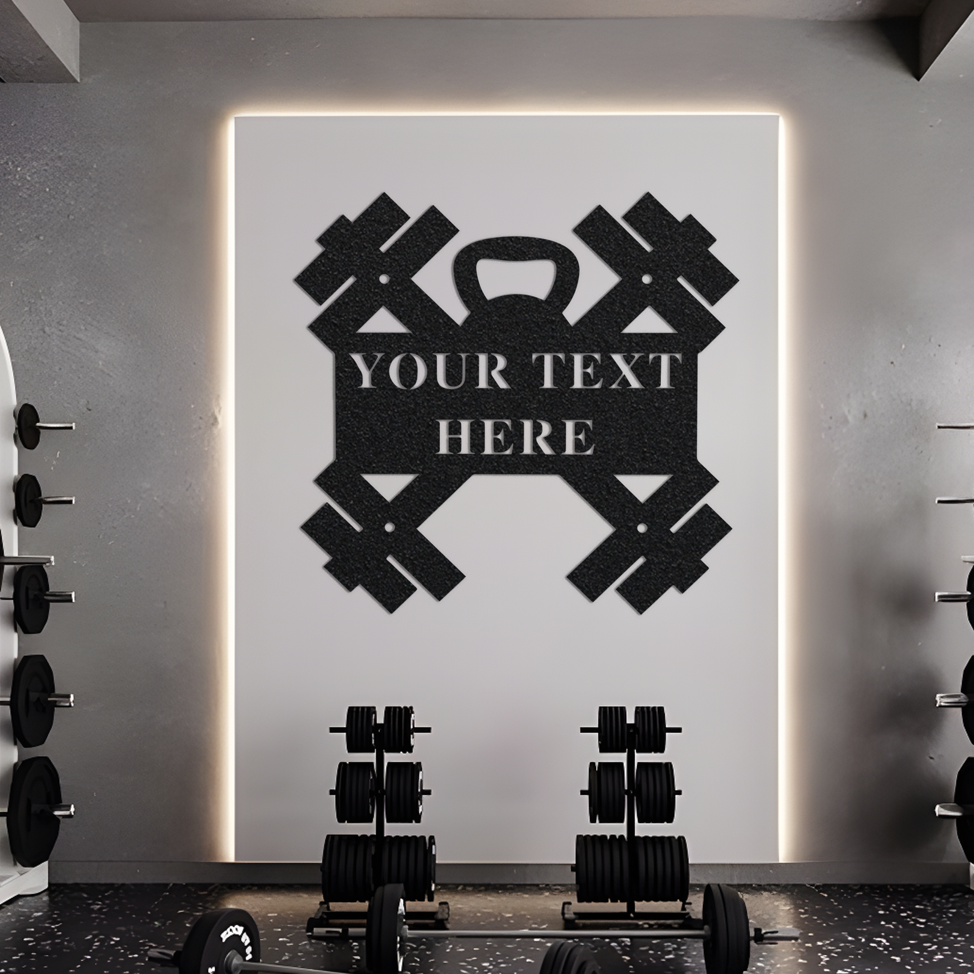 Personalized Gym Sign, Crossfit Gift, Workout Gift, Gym Decor, Home Decor, Home Gym Sign, Work Out, Personalized Sign, Metal Sign