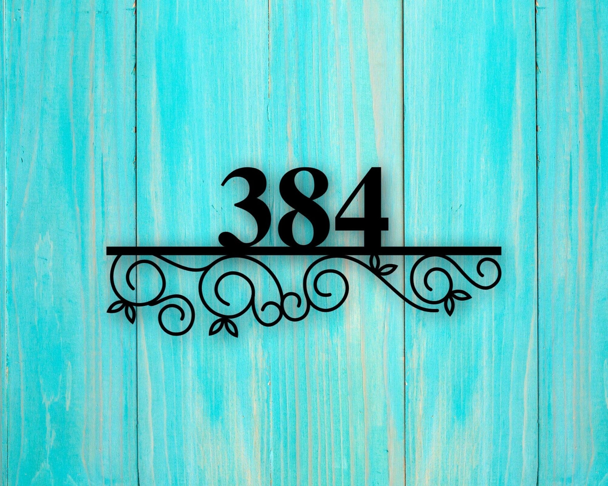 Metal Address Plaque for House, Address Number, Metal Address Sign, House Numbers, Address Sign Metal, Front Porch Address Sign Metal Plaque