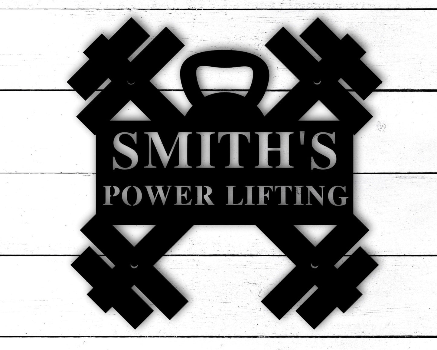 Personalized Gym Sign, Crossfit Gift, Workout Gift, Gym Decor, Home Decor, Home Gym Sign, Work Out, Personalized Sign, Metal Sign