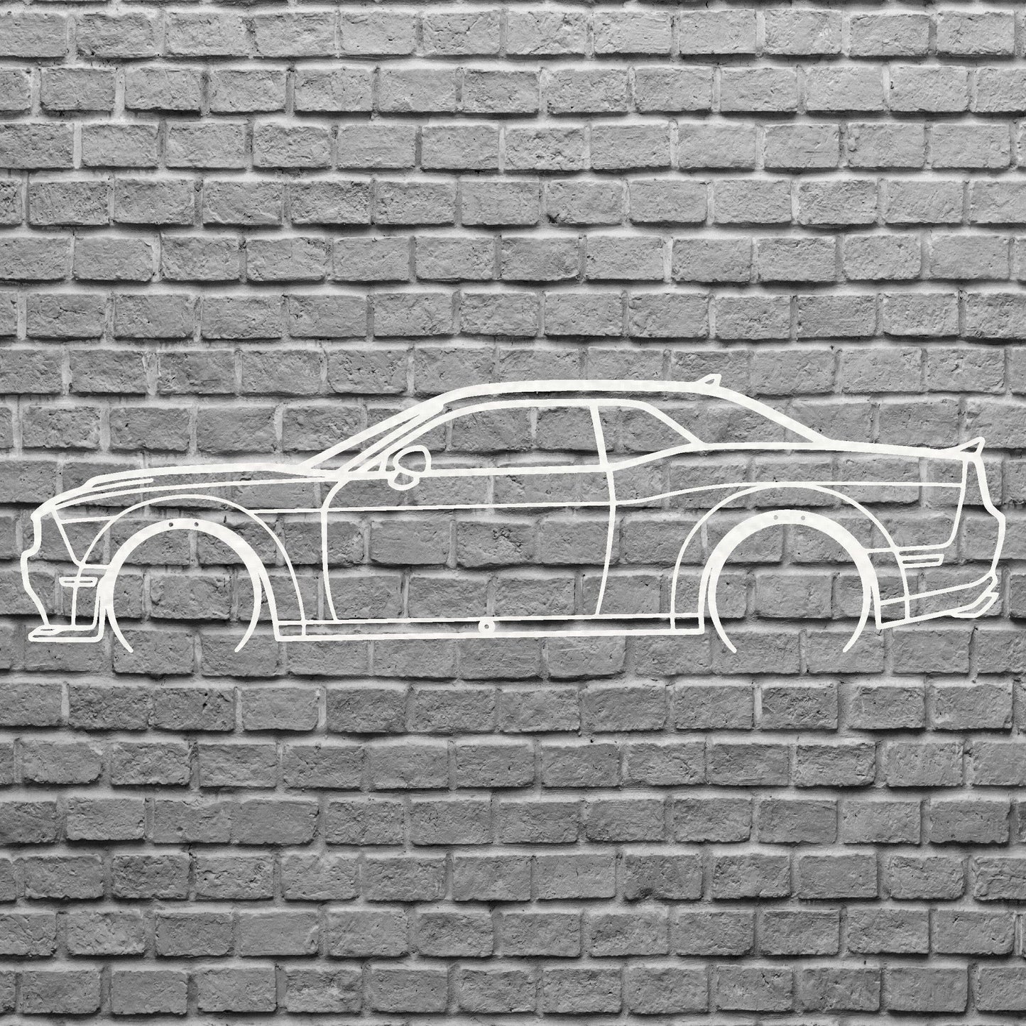 Car Wall Art, Black Metal Art Above Bed Decor, Geometric Wall Art Gift For Car Lover, Automotive Art Wall Decor