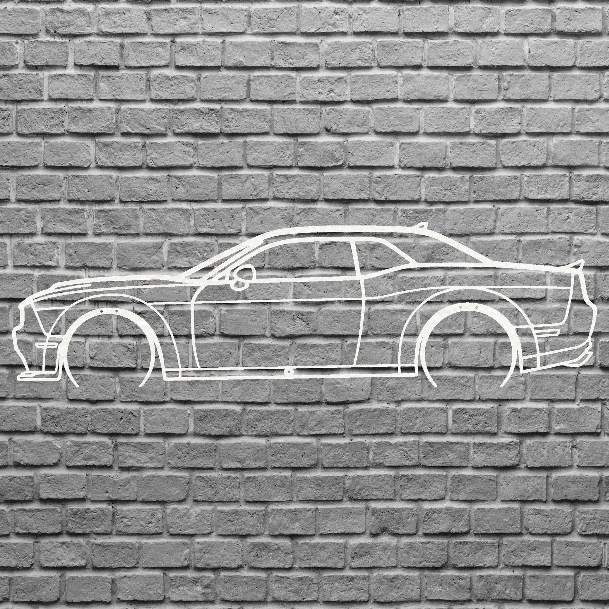 Car Wall Art, Black Metal Art Above Bed Decor, Geometric Wall Art Gift For Car Lover, Automotive Art Wall Decor
