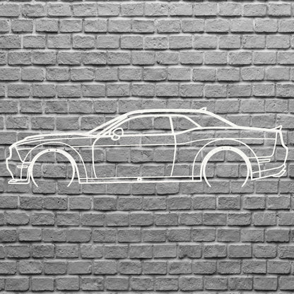 Car Wall Art, Black Metal Art Above Bed Decor, Geometric Wall Art Gift For Car Lover, Automotive Art Wall Decor
