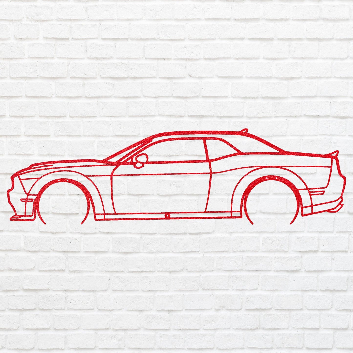 Car Wall Art, Black Metal Art Above Bed Decor, Geometric Wall Art Gift For Car Lover, Automotive Art Wall Decor