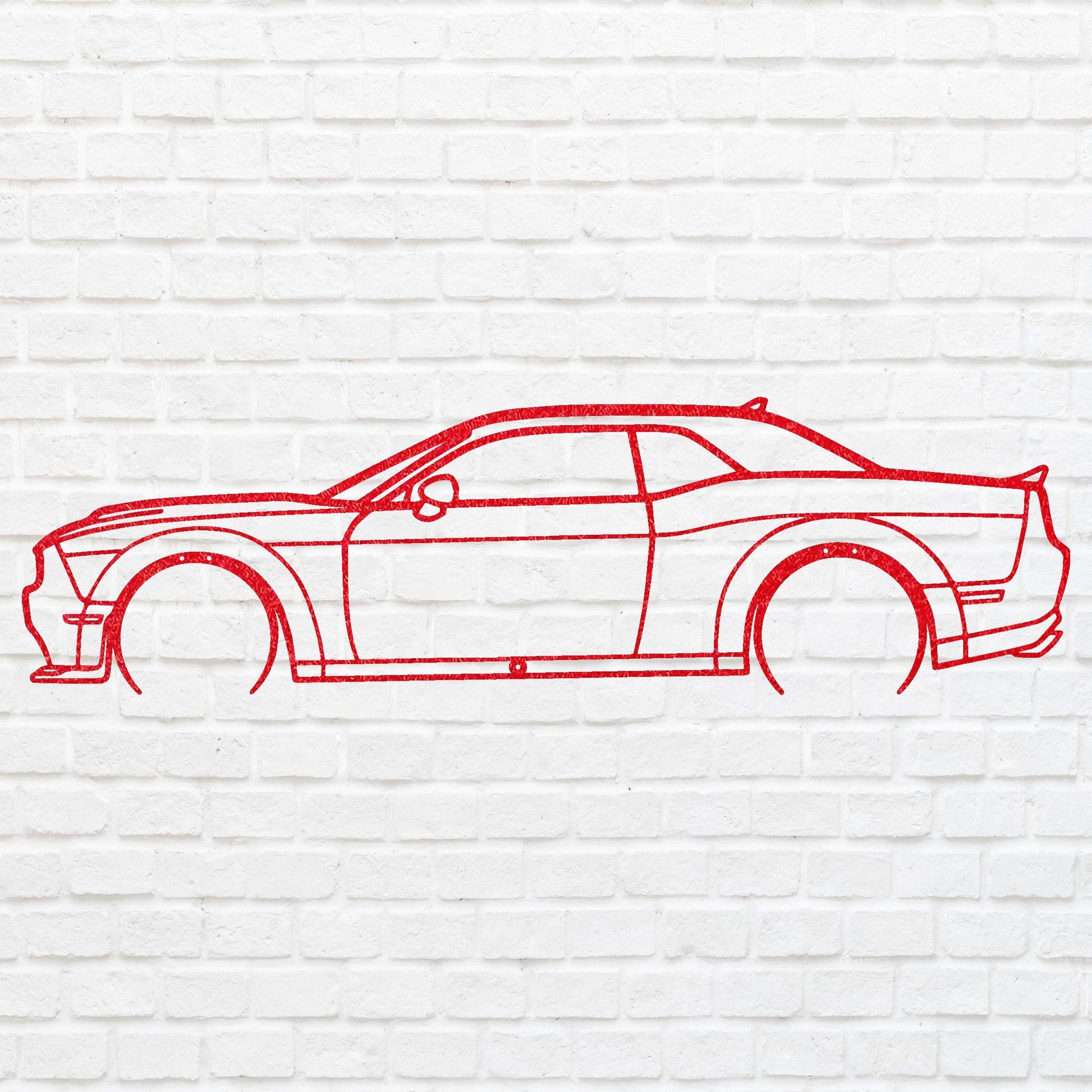 Car Wall Art, Black Metal Art Above Bed Decor, Geometric Wall Art Gift For Car Lover, Automotive Art Wall Decor