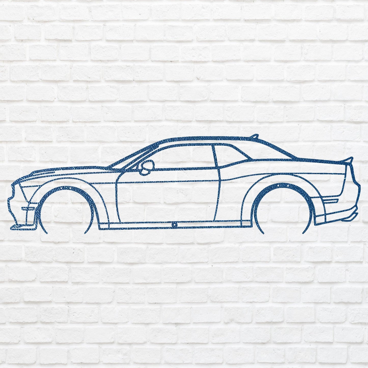 Car Wall Art, Black Metal Art Above Bed Decor, Geometric Wall Art Gift For Car Lover, Automotive Art Wall Decor