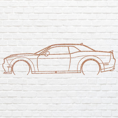 Car Wall Art, Black Metal Art Above Bed Decor, Geometric Wall Art Gift For Car Lover, Automotive Art Wall Decor