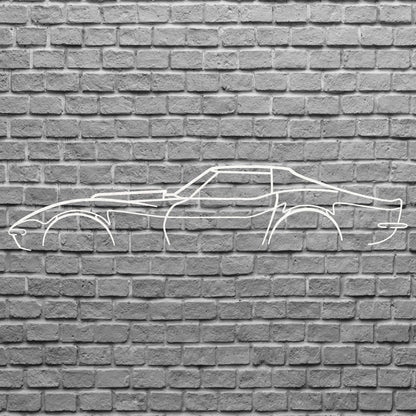 Metal Wall Art, Laser Cut Metal Sign For Garage Decor, Corvette Car Sign For Housewarming Gift, Automotive Decor