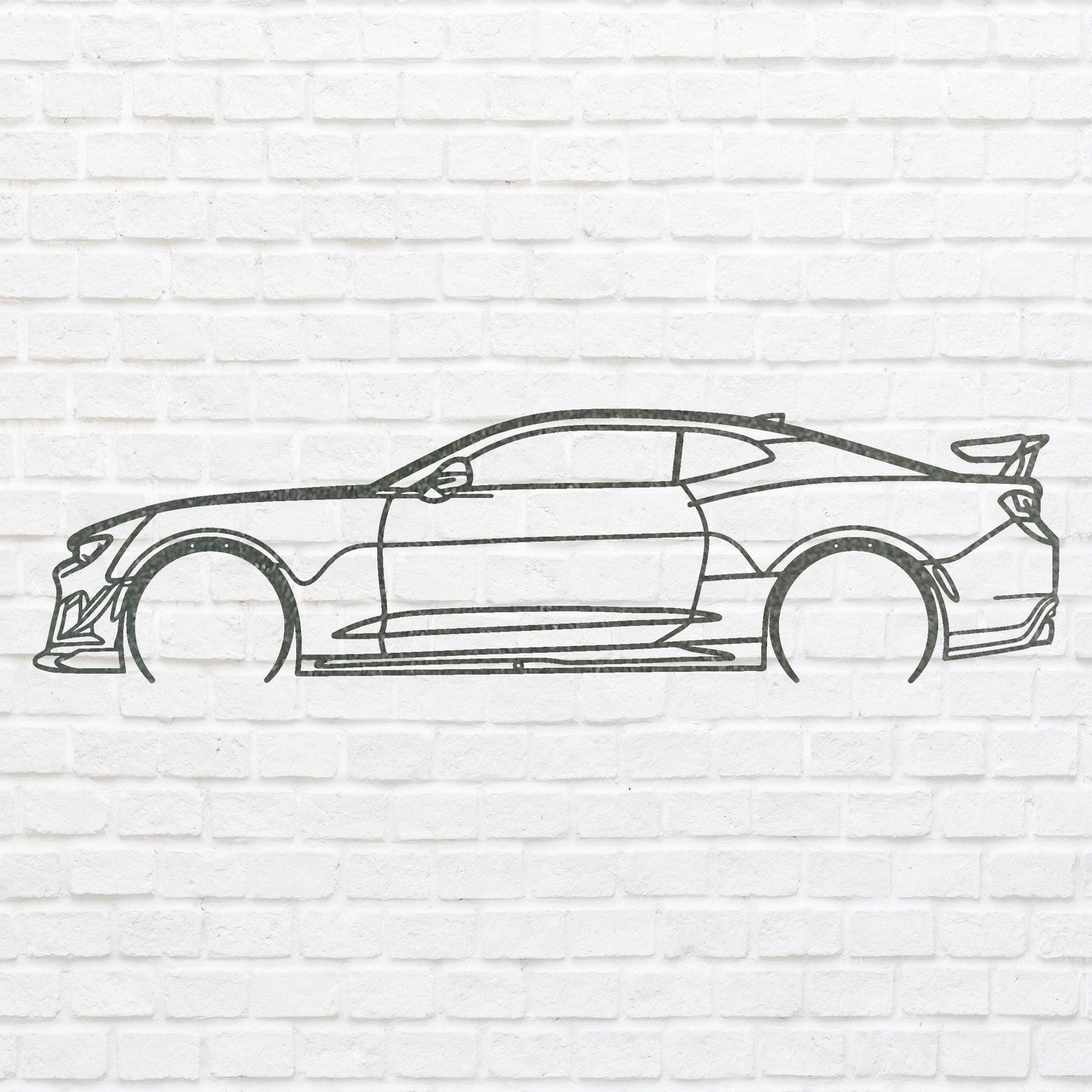 Car Wall Art,Garage Wall Decor, Metal Car Artwork For Bedroom Decor, Classic Wall Art Car Lover Gift