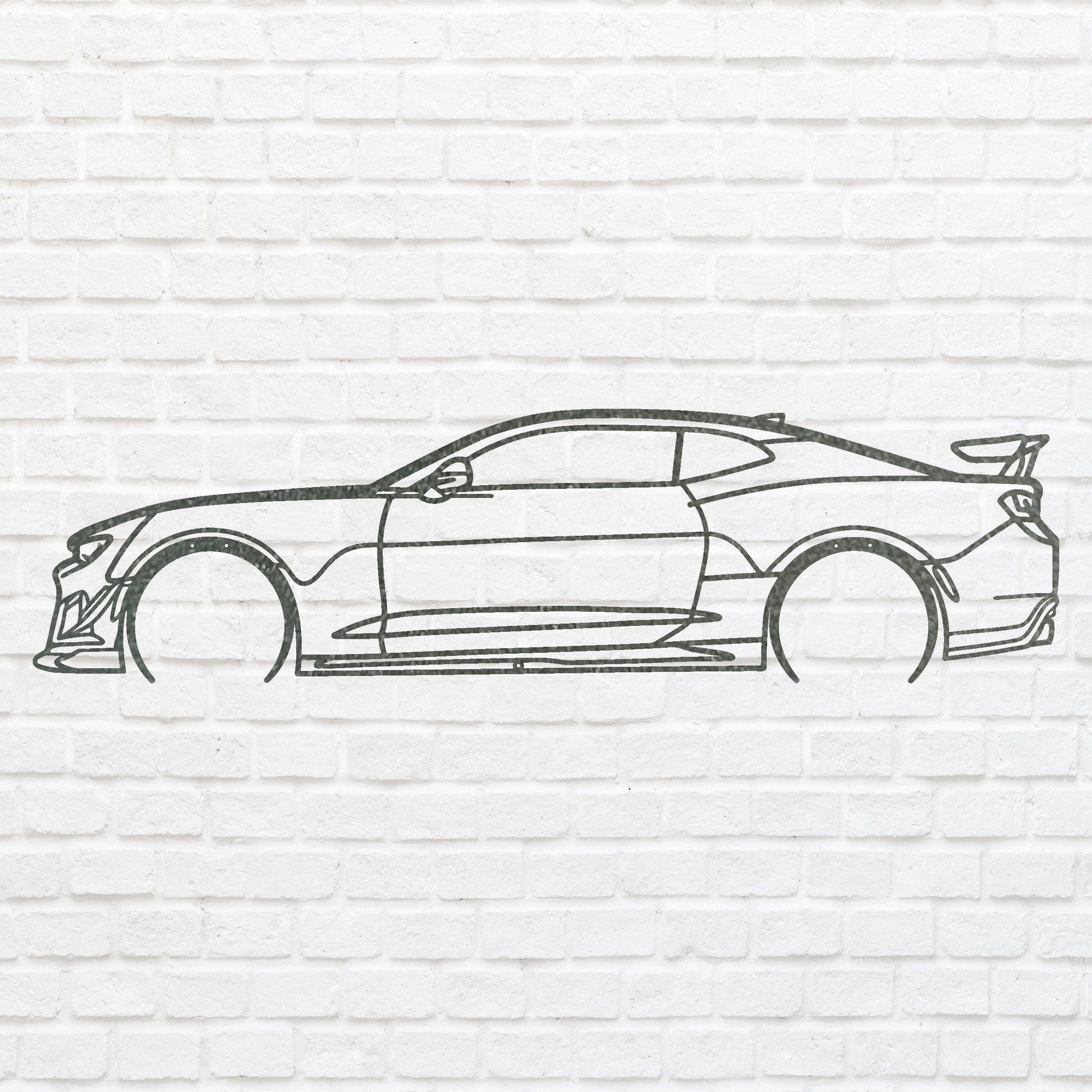 Car Wall Art,Garage Wall Decor, Metal Car Artwork For Bedroom Decor, Classic Wall Art Car Lover Gift