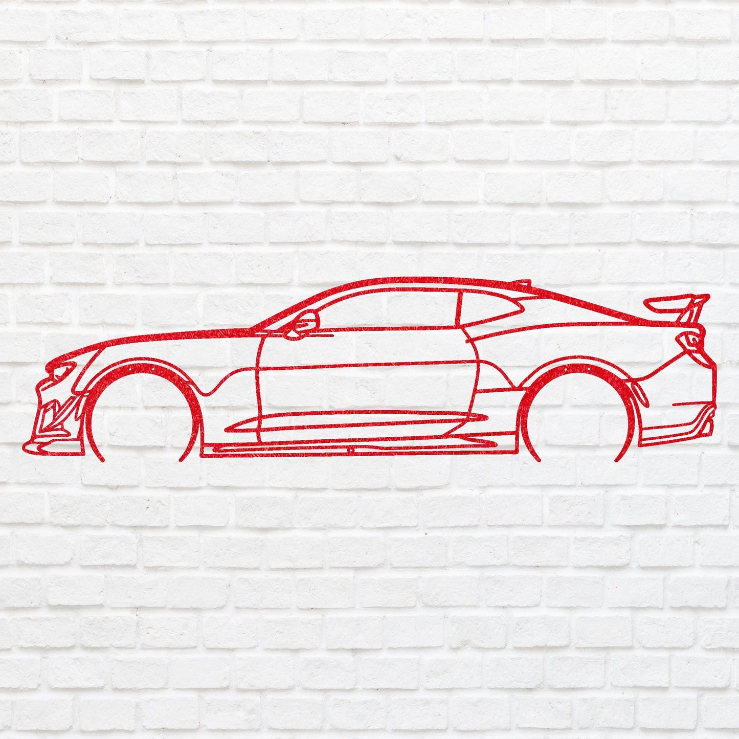 Car Wall Art,Garage Wall Decor, Metal Car Artwork For Bedroom Decor, Classic Wall Art Car Lover Gift