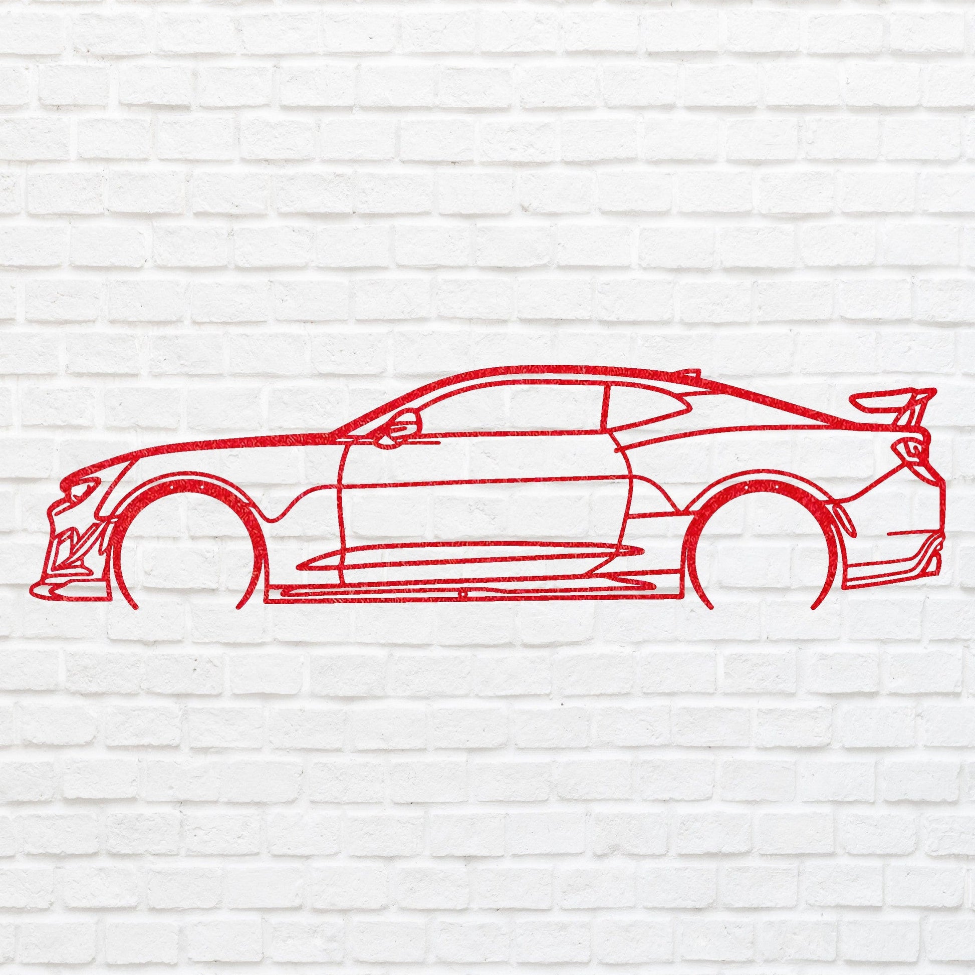 Car Wall Art,Garage Wall Decor, Metal Car Artwork For Bedroom Decor, Classic Wall Art Car Lover Gift