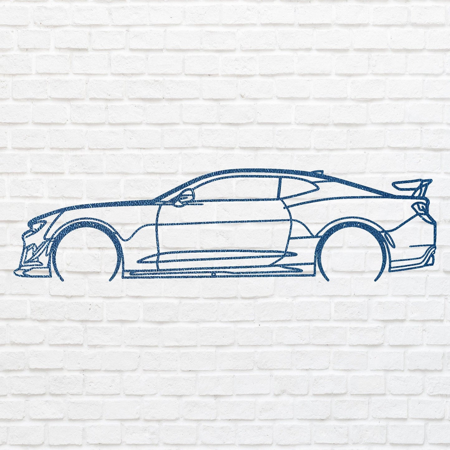 Car Wall Art,Garage Wall Decor, Metal Car Artwork For Bedroom Decor, Classic Wall Art Car Lover Gift