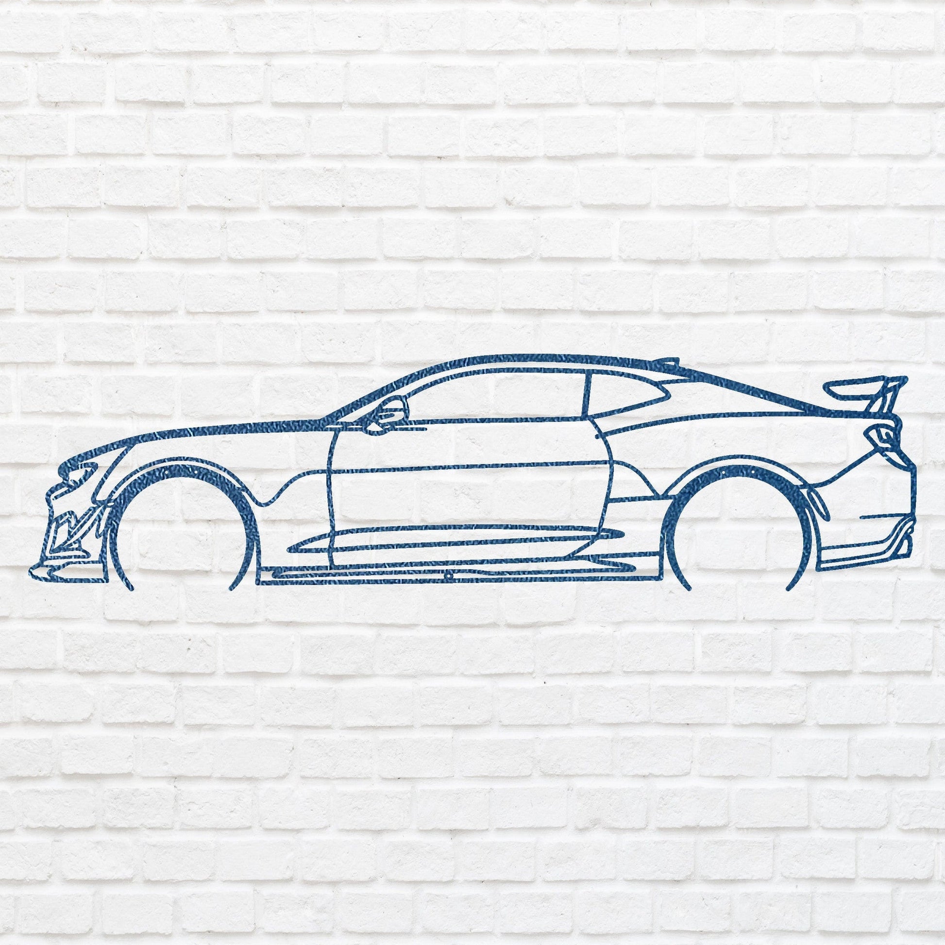 Car Wall Art,Garage Wall Decor, Metal Car Artwork For Bedroom Decor, Classic Wall Art Car Lover Gift