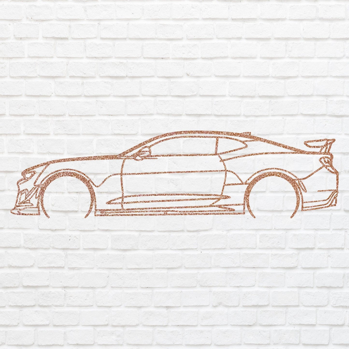 Car Wall Art,Garage Wall Decor, Metal Car Artwork For Bedroom Decor, Classic Wall Art Car Lover Gift