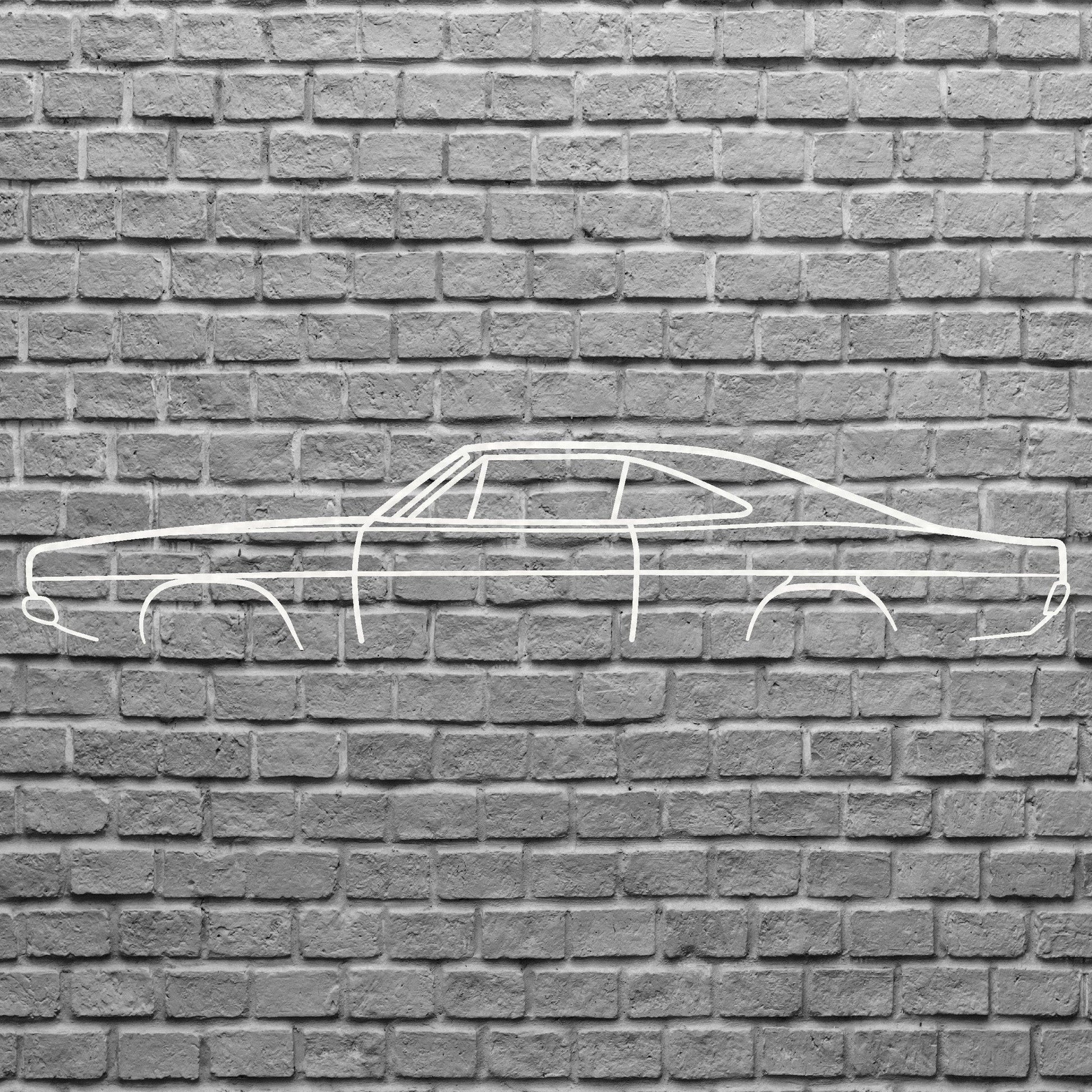 Metal Car Wall Art, Metal Car Sign Garage Decor, Laser Cut Wall Art For House Warming Gift, Gift For Dad