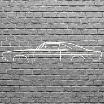 Metal Car Wall Art, Metal Car Sign Garage Decor, Laser Cut Wall Art For House Warming Gift, Gift For Dad