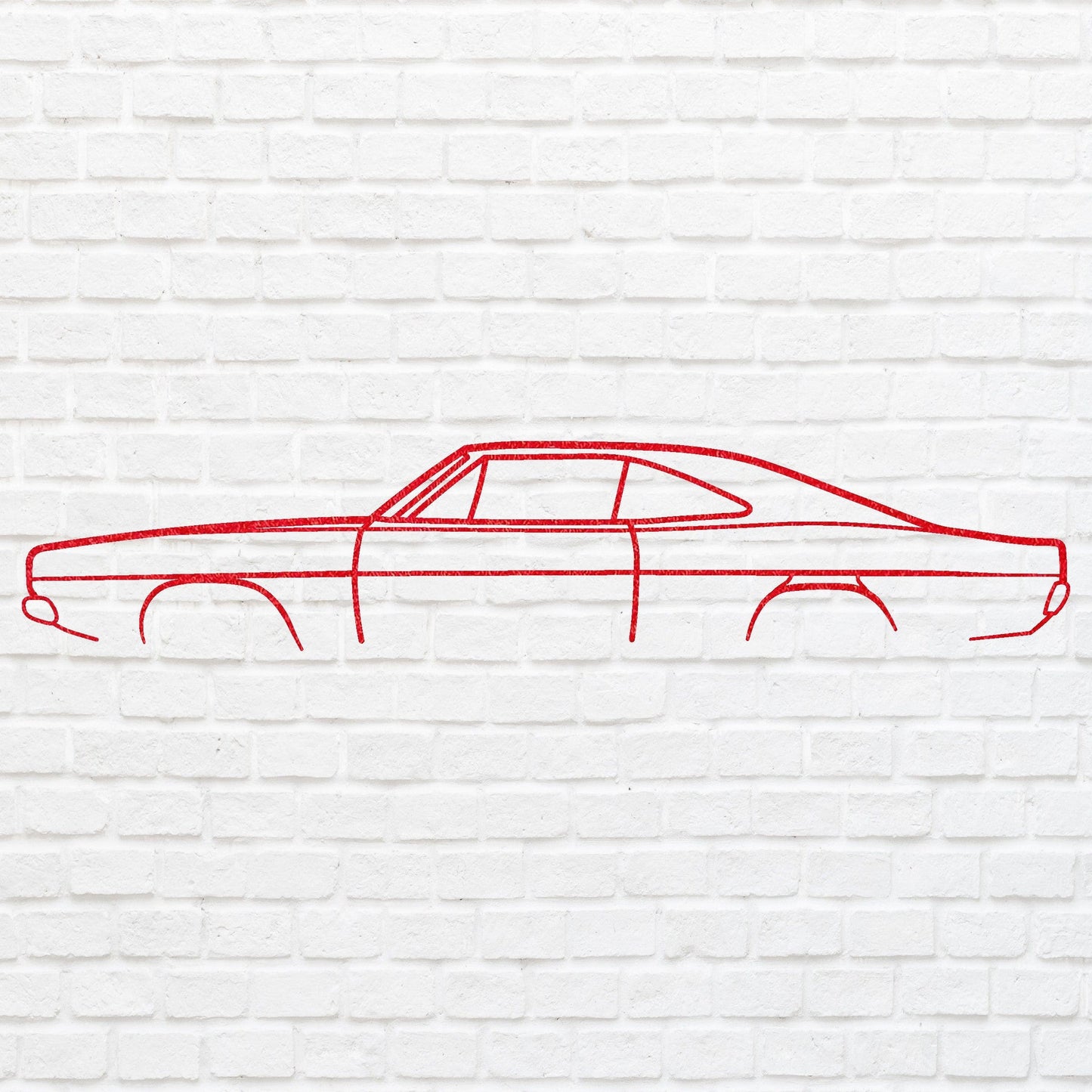 Metal Car Wall Art, Metal Car Sign Garage Decor, Laser Cut Wall Art For House Warming Gift, Gift For Dad