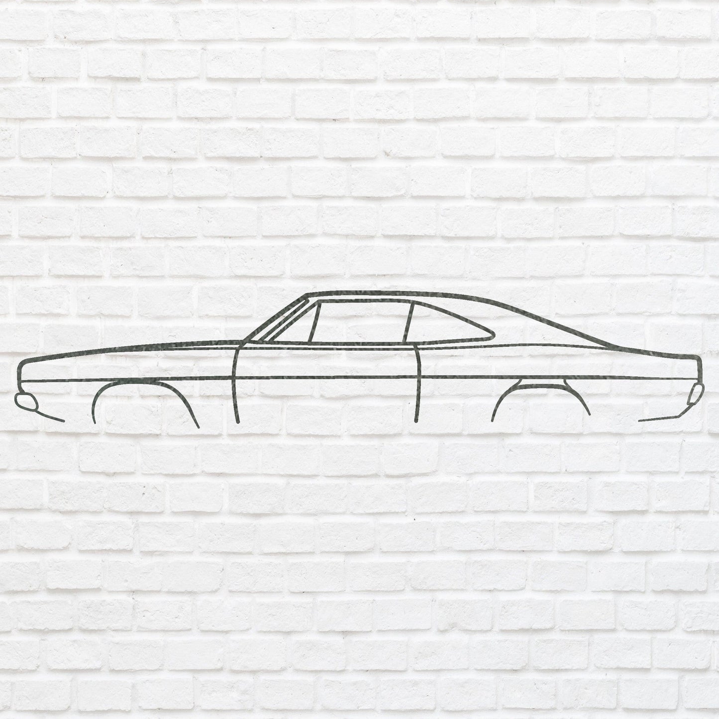 Metal Car Wall Art, Metal Car Sign Garage Decor, Laser Cut Wall Art For House Warming Gift, Gift For Dad