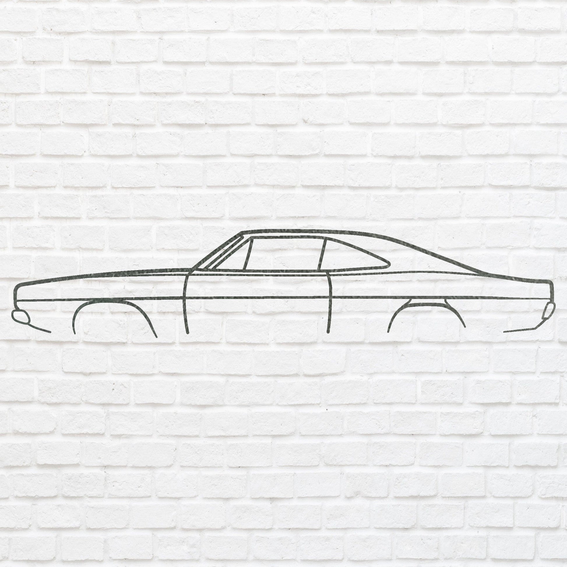 Metal Car Wall Art, Metal Car Sign Garage Decor, Laser Cut Wall Art For House Warming Gift, Gift For Dad
