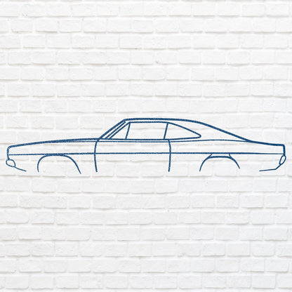 Metal Car Wall Art, Metal Car Sign Garage Decor, Laser Cut Wall Art For House Warming Gift, Gift For Dad