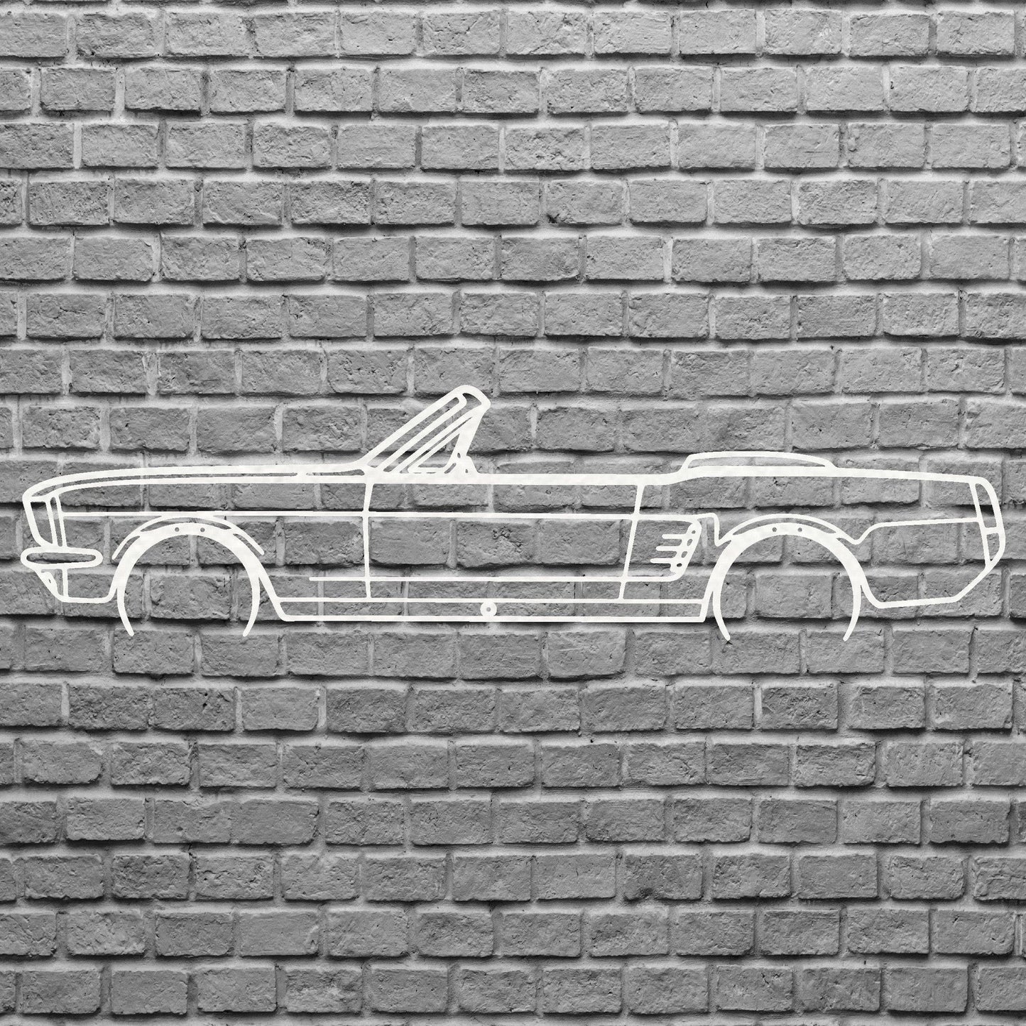 Metal Car Sign, Laser Cut Metal Sign For Garage Decor, Car Artwork Gifts For Driver, Car Lover Room Decor
