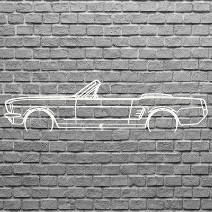 Metal Car Sign, Laser Cut Metal Sign For Garage Decor, Car Artwork Gifts For Driver, Car Lover Room Decor