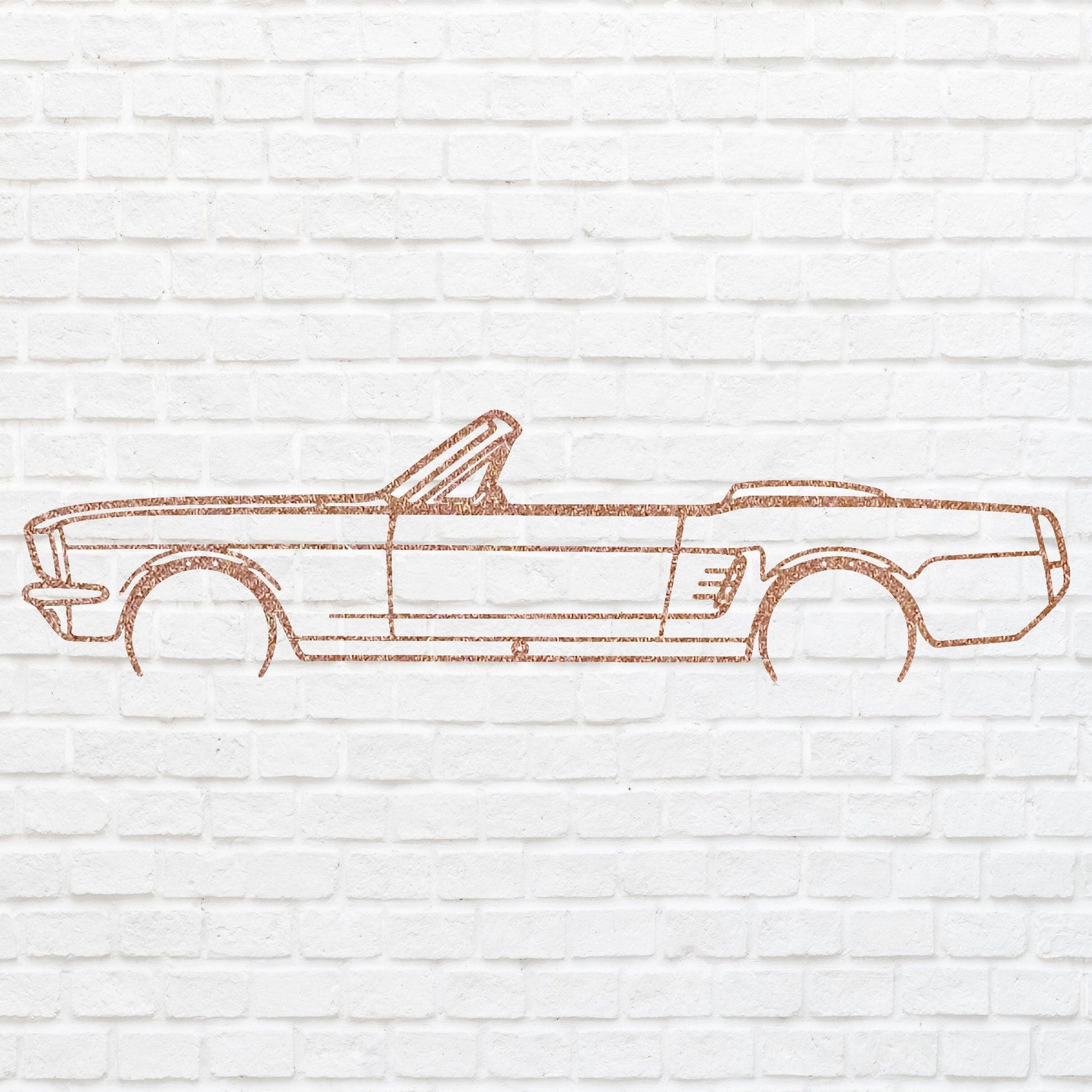 Metal Car Sign, Laser Cut Metal Sign For Garage Decor, Car Artwork Gifts For Driver, Car Lover Room Decor