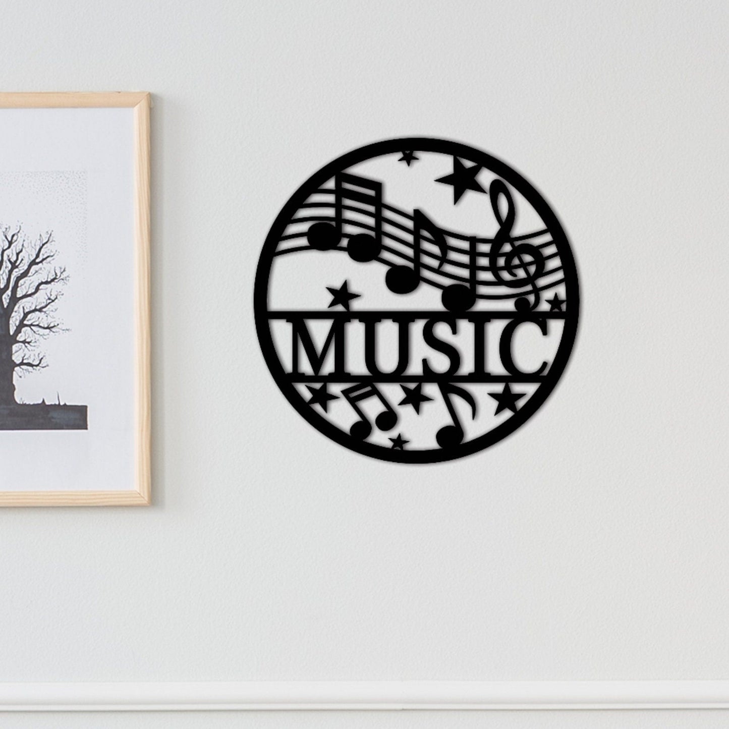 Custom Music Metal Sign,Personalized Music Wall Art,Musician Gift,Music Studio Decor,Musical instrument Shop Decor,Music Room Decor
