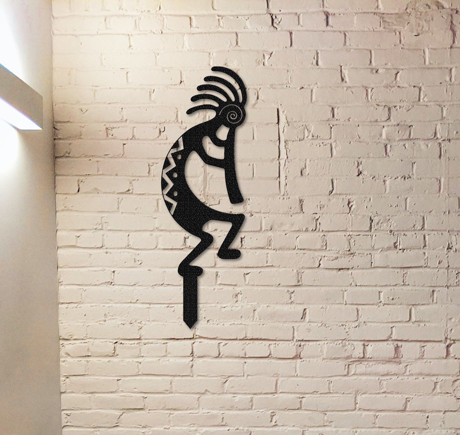 Kokopelli Metal Garden Stake,Kokopelli Metal Sign with stake,Steel Outdoor Decor,Kokopelli Wall Decor,Garden Decor,Patio Decor