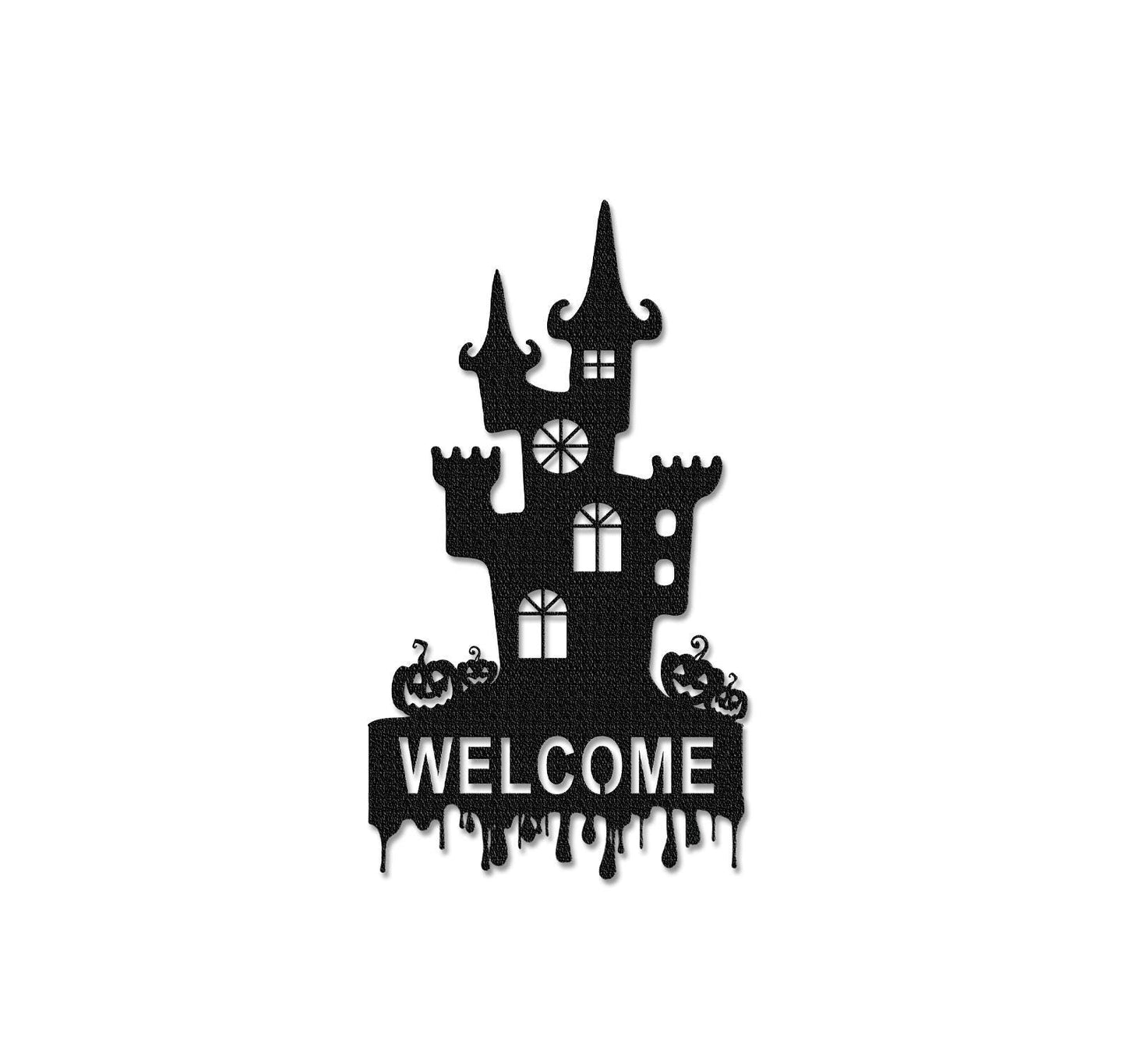 Custom Halloween Metal Sign,Halloween Asylum Art,Personalized Halloween Haunted House Decor,Halloween Gift,Halloween Wall Decor