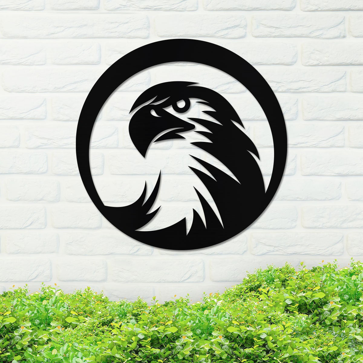 Metal Eagle Sign, Eagle Metal Sign, Metal Family Sign, Door Hanger, Home Decor, Backyard Sign, Housewarming Gift, Wedding Gift