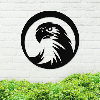 Metal Eagle Sign, Eagle Metal Sign, Metal Family Sign, Door Hanger, Home Decor, Backyard Sign, Housewarming Gift, Wedding Gift