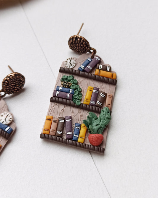 Fun Book Earrings, teacher earrings, teacher gift, dangle earrings, gift for her, book lover gift, Book gifts, back to school gift, cute